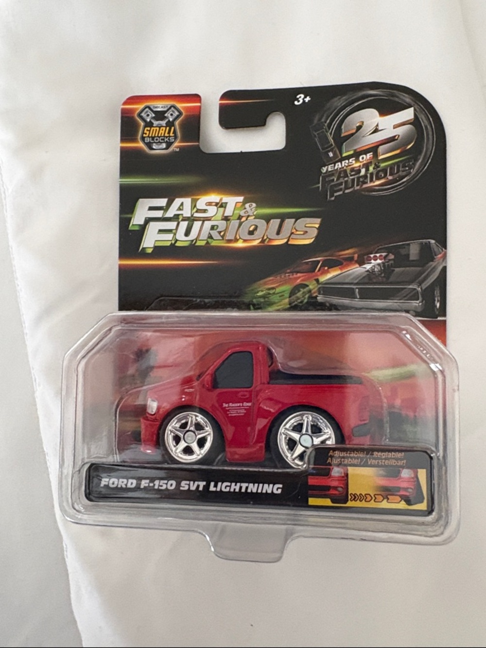 Die-Cast Toy Car 4-Pack — Blue, Green, Orange, Red - Picture 6 of 7